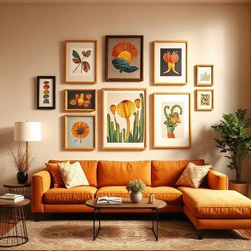Como Harmonizar Cores na Decoração Usando Quadros Decorativos
