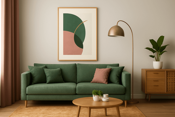 Como Harmonizar Cores na Decoração Usando Quadros Decorativos