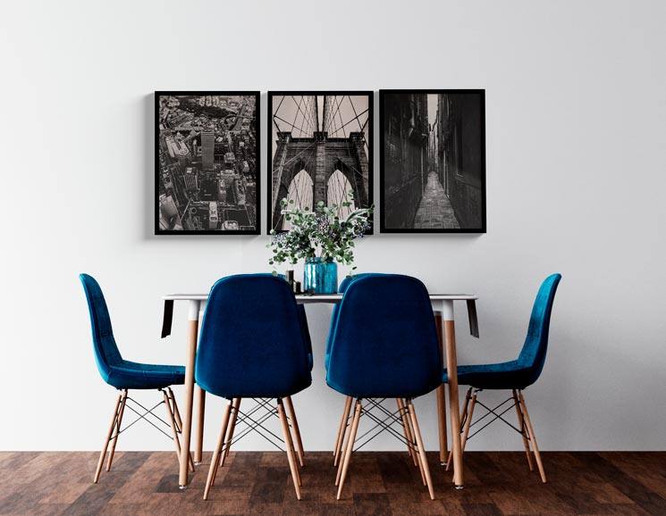 Quadros decorativos para sala de jantar: Como escolher