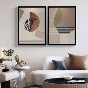 Kit quadros abstrato