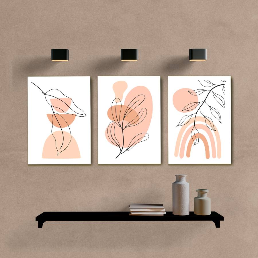 Kit Quadros Decorativos Botanical Minimal - imagem 6