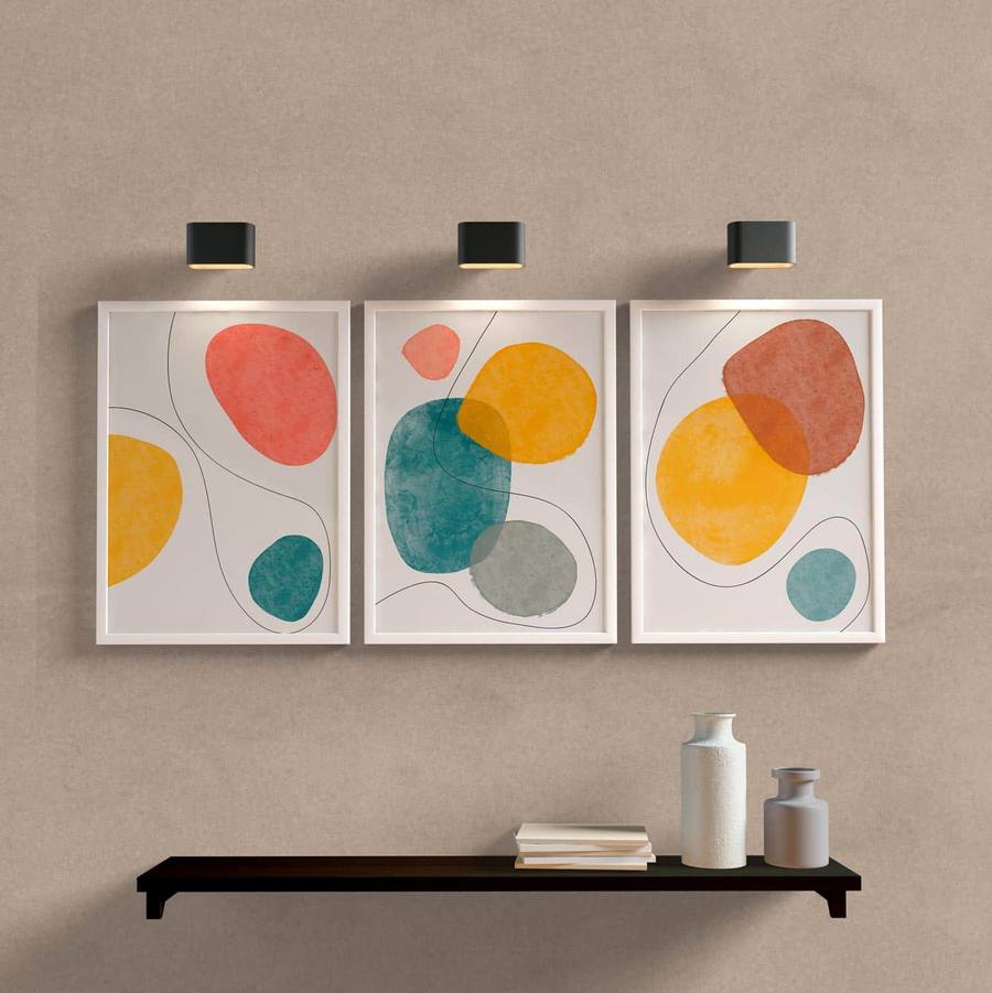 kit quadros decorativos para sala