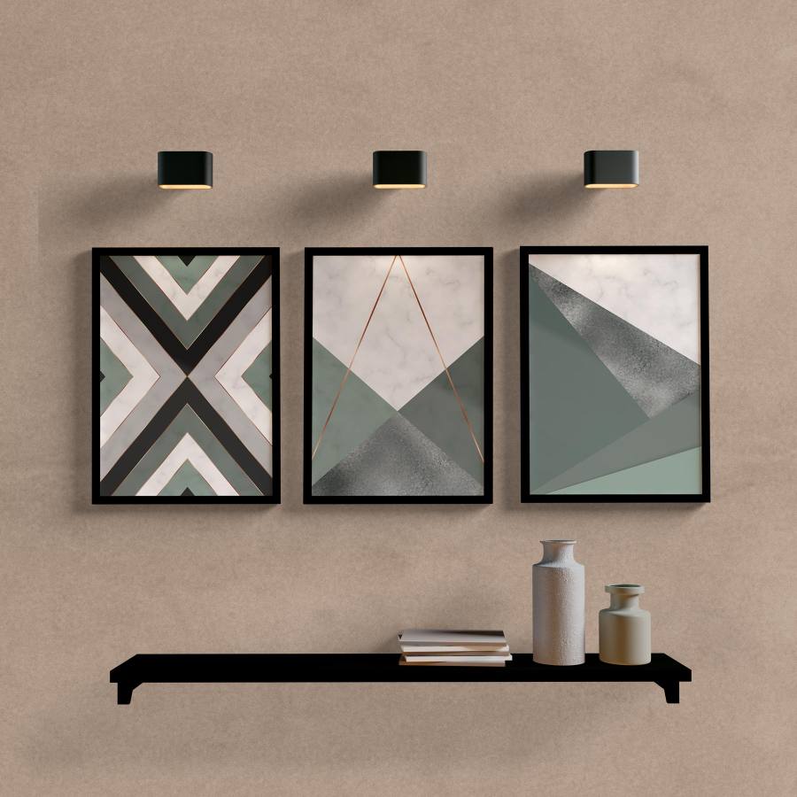 Kit Quadros Geometrico