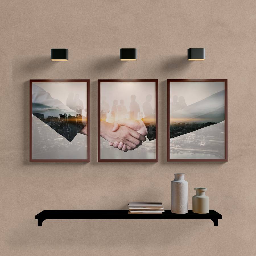 Kit Quadros Decorativos Negócios - imagem 5
