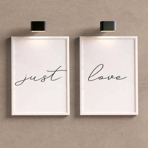 Kit Quadros Decorativos Just Love