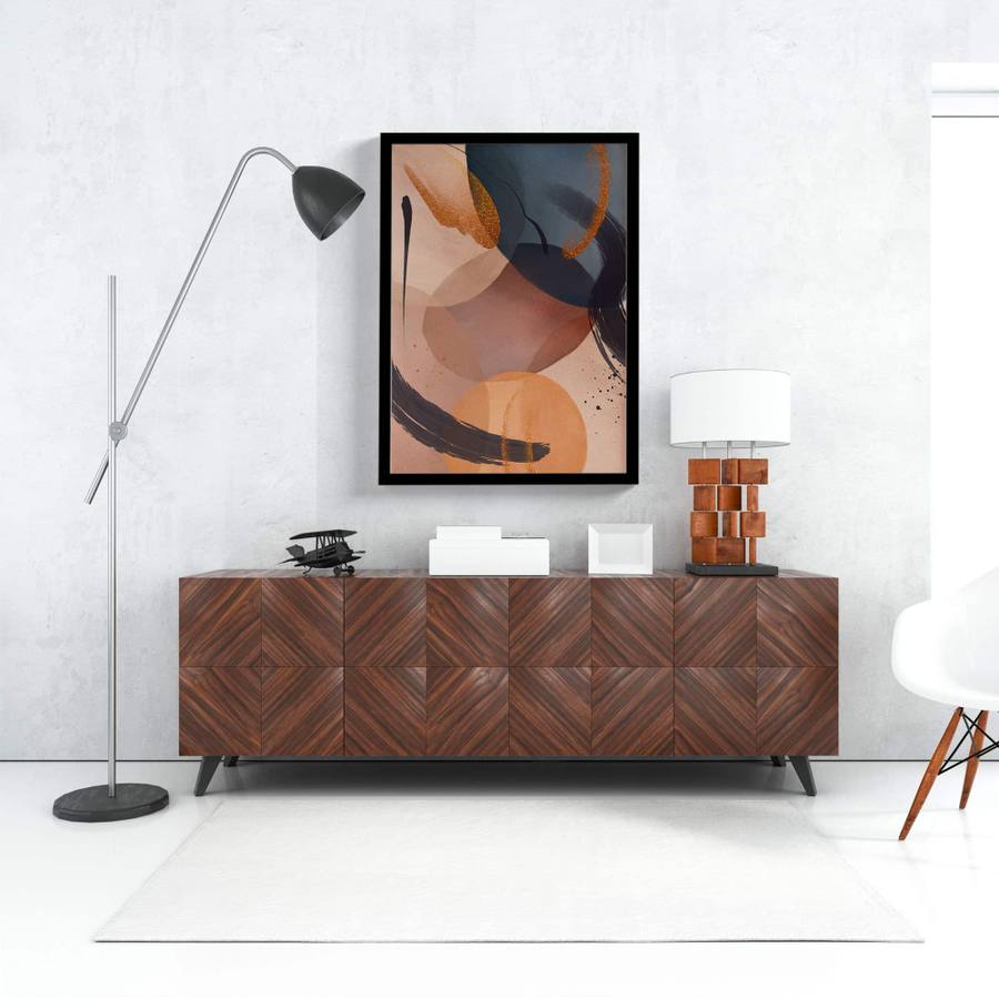 Quadro Decorativo Abstrato Color | Wallze