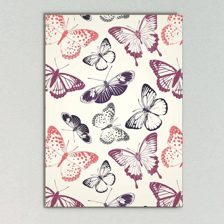 Quadro Decorativo Borboletas - quadro decorativo em ambiente decorado
