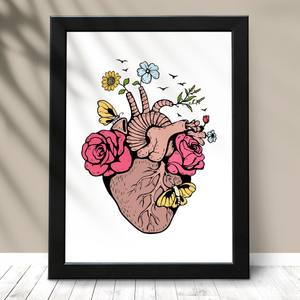 Quadro Coração Anatômico