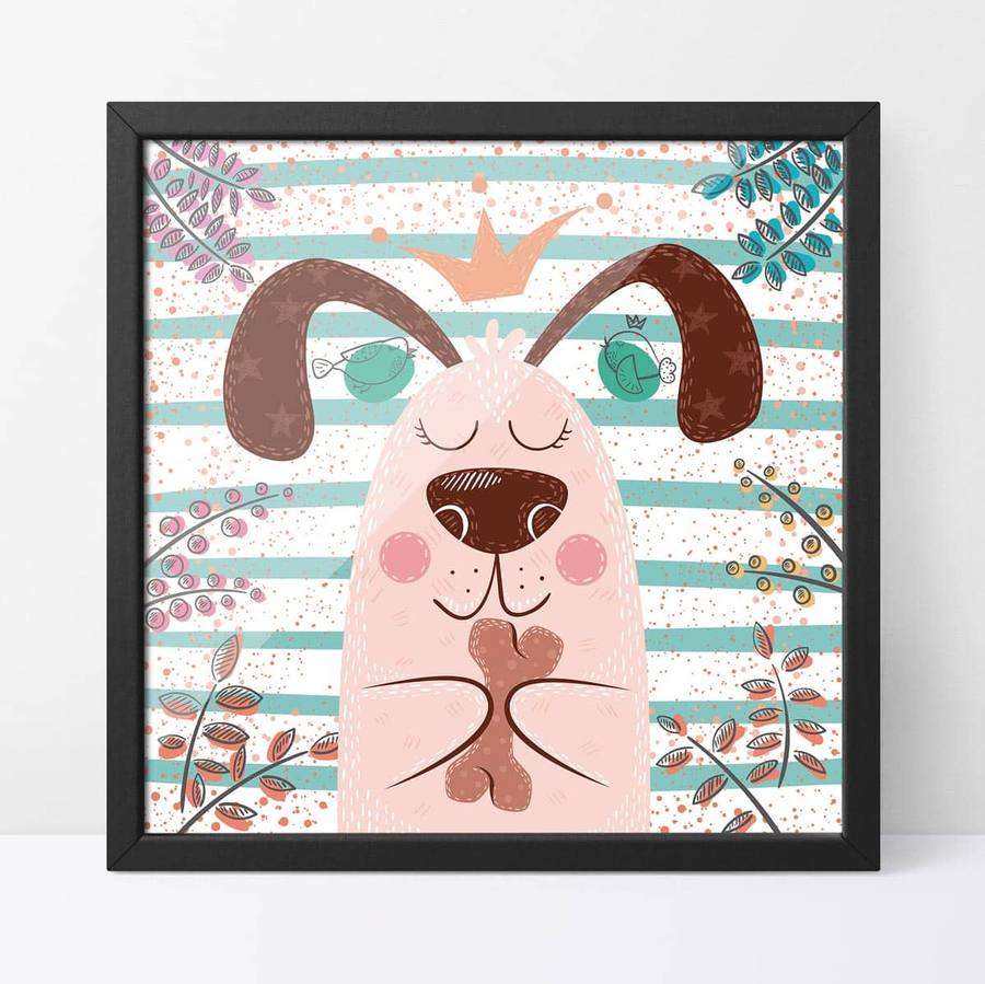Quadro Decorativo Dog | Wallze