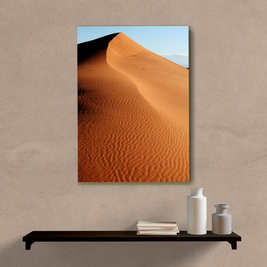 Quadro Decorativo Dunas - quadro decorativo em ambiente decorado