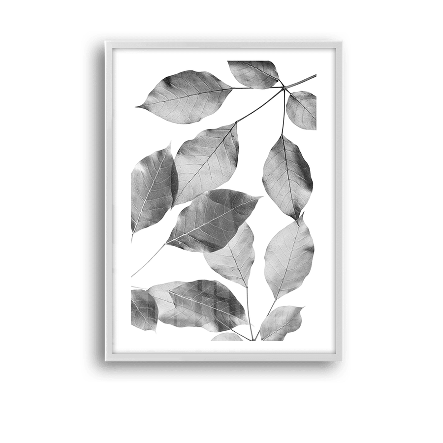 Quadro Decorativo Silhuetas Folhares - imagem 6