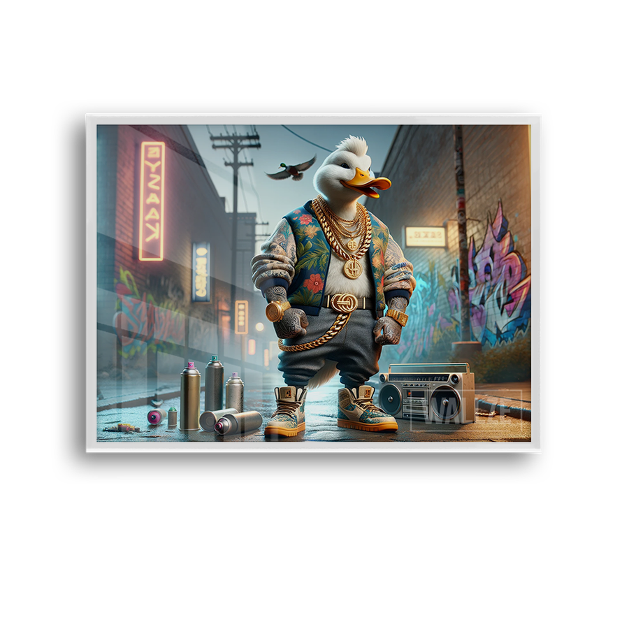 Quadro Decorativo O Rapper do Beco das Artes - imagem 6