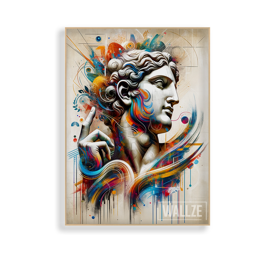 Quadro Decorativo Sinfonia de Éter - vista aproximada da impressão
