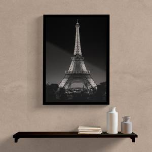 Quadro Decorativo Torre Eiffel Noite | Wallze