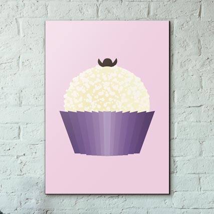 Quadro Decorativo Doce 18 - quadro decorativo em ambiente decorado
