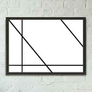 Quadro Decorativo Listras | Wallze
