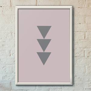 Quadro Decorativo Triângulos | Wallze
