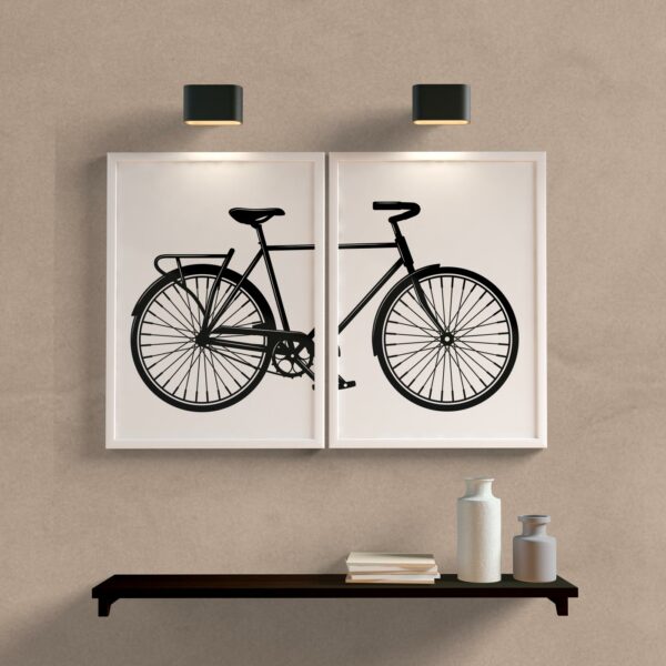 kit quadros de bicicleta