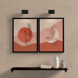 kit quadros decorativos para sala minimalista
