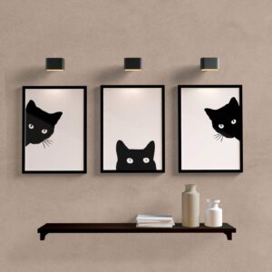 kit-quadros-decorativos-gatos-curiosos
