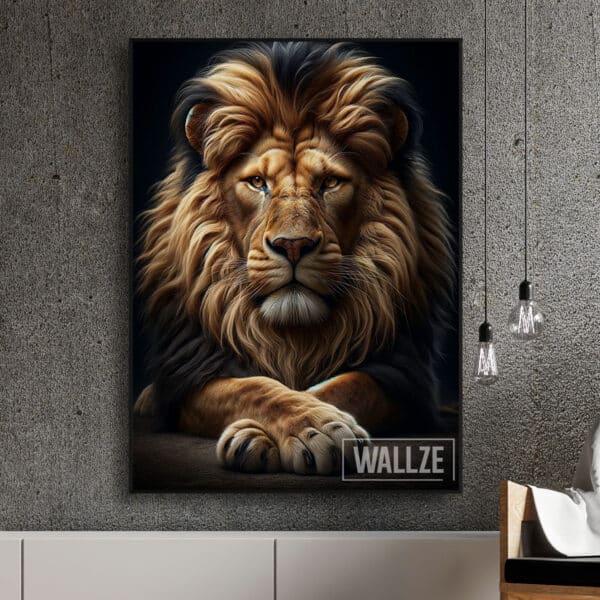 quadro-decorativo-leão