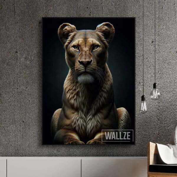 quadro-decorativo-leoa